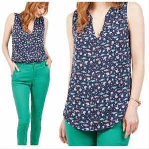 Modcloth Kick of Creativity Sleeveless Blouse